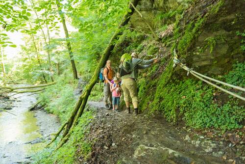 Wanderurlaub an der Traumschleife Baybachklamm im Hunsrück