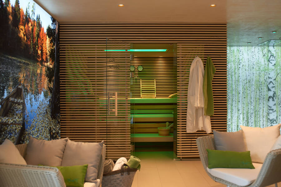 Wellness und Private Spa Bereich buchen im Hotel Birkenhof
