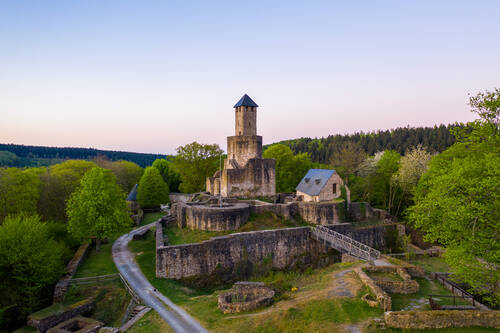 Wandern um die Grimburg im Hunsrück