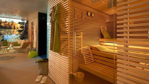 Wellnessbereich im Hotel Birkenhof im Hunsrück mit Sauna